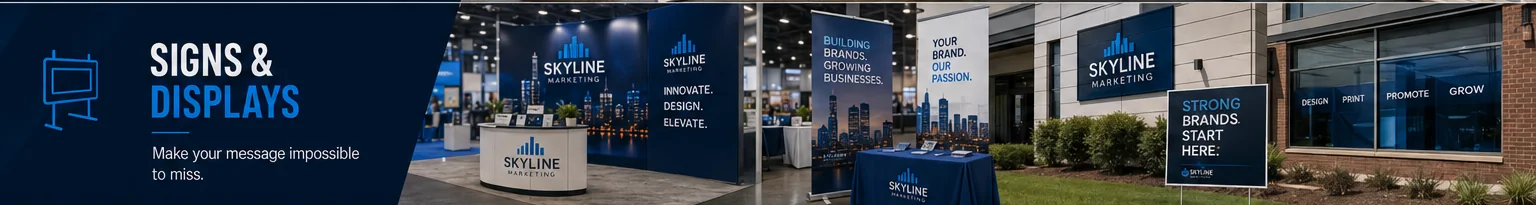 Signs and display products